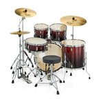 Pearl Roadshow RS525SC 5 Pcs Acoustic Drum Set-Garnet Fade