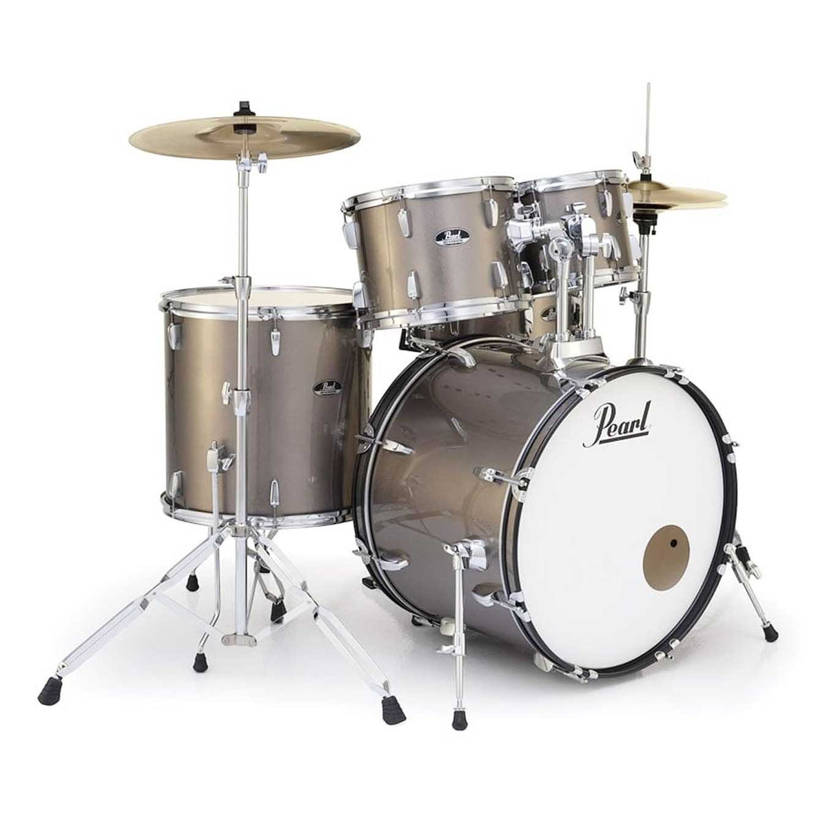 Pearl Roadshow RS525SC 5 Pcs Acoustic Drum Set-Bronze Metallic