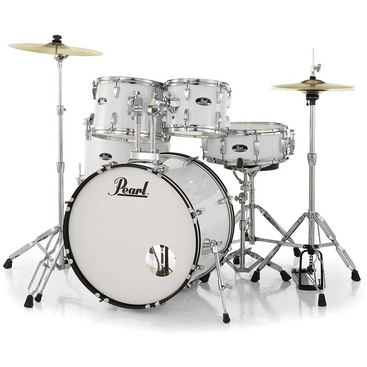 Pearl Roadshow RS525SC 5 Pcs Acoustic Drum Set-White
