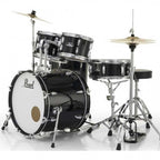 Pearl Roadshow RS525SC 5 Pcs Acoustic Drum Set-Jet Black