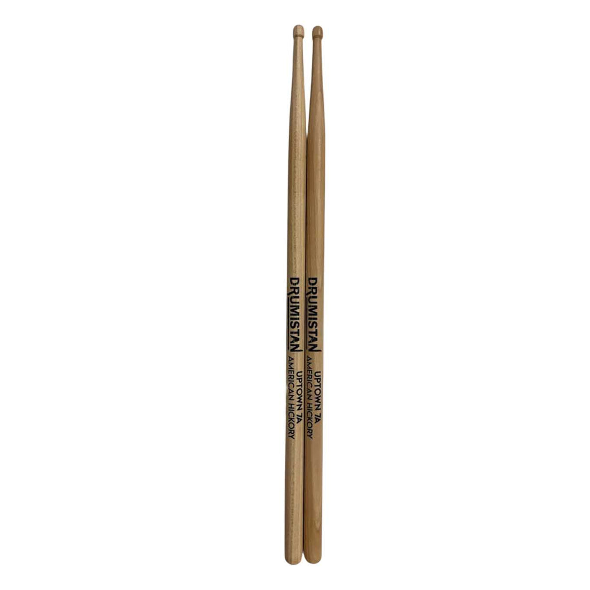 DRUMISTAN American Hickory Barrel Tip Drum Sticks 7A