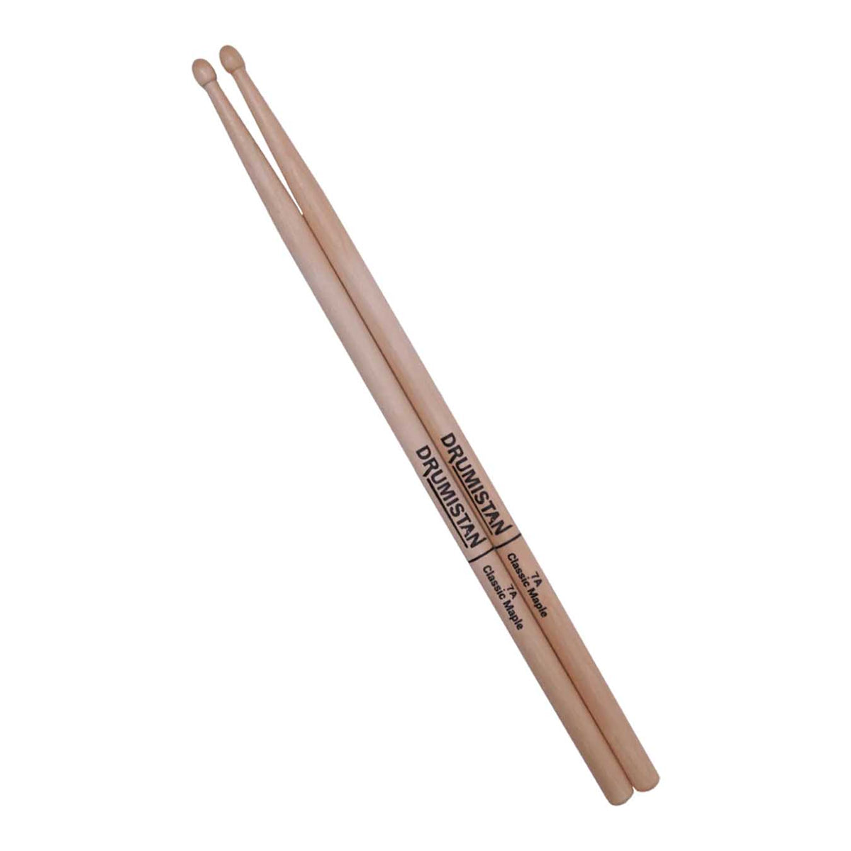 DRUMISTAN Classic Maple Straight Balance Drum Sticks 7A