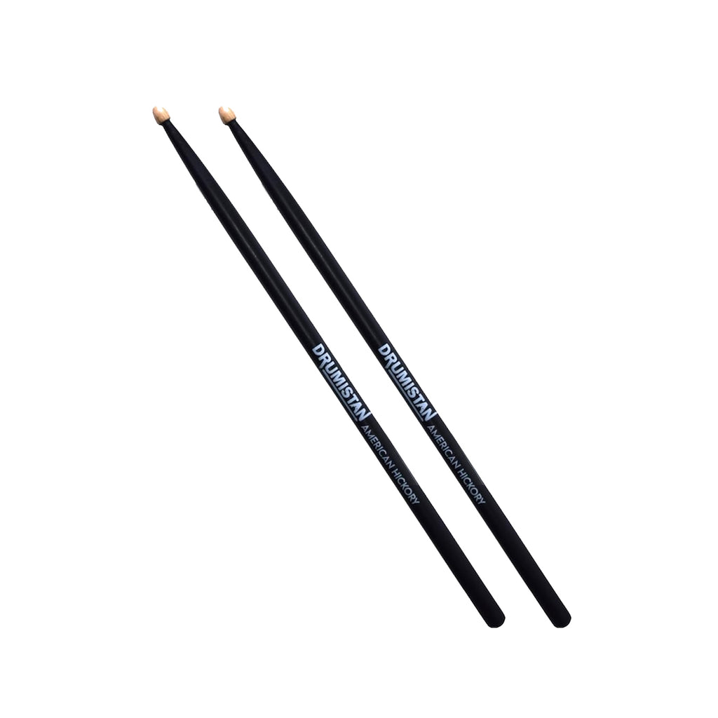 Drumistan Coloured American Hickory Drum Sticks 5A - Black