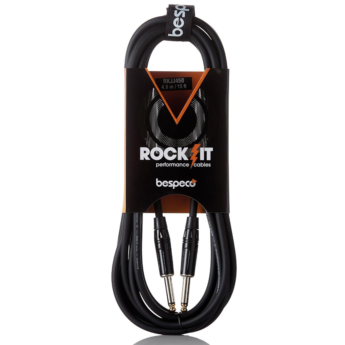 Bespeco RKJJ900 Instrument cable – jack Ø 6.3 mm – jack Ø 6.3 mm - 9m