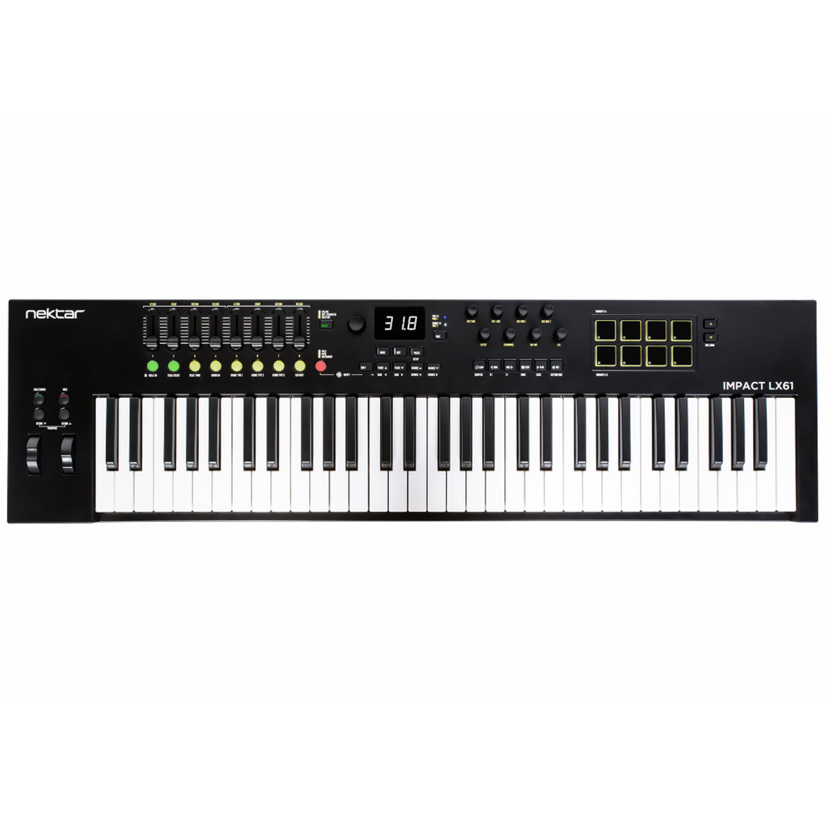 Nektar Impact LX61 Mk3 61 Key Midi Controller Keyboard