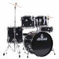 Jinbao JBP0702 5-Piece Acoustic Drum Kit Black