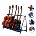 Galux GS-231 Guitar Rack for 5 Guitar-Black Velvet