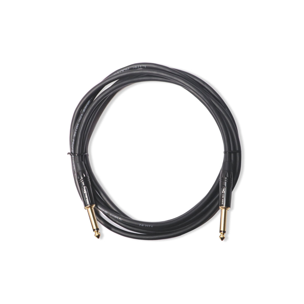 Link Audio 6.35mm Mono Jack to 6.35mm Mono Jack 10-Meter Instrument Cable