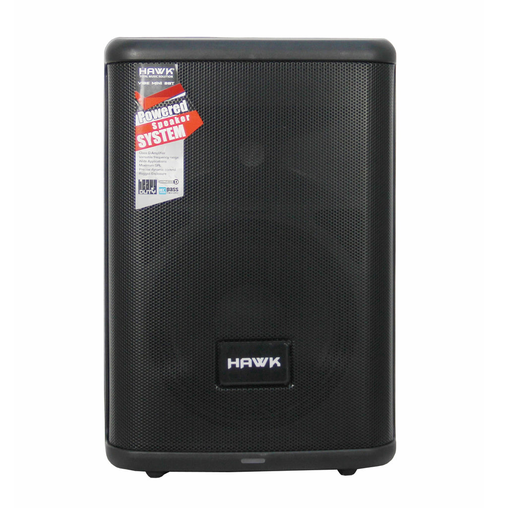 Hawk VIBE MINI 8BT 1800 Watts Battery Powered Portable Speaker