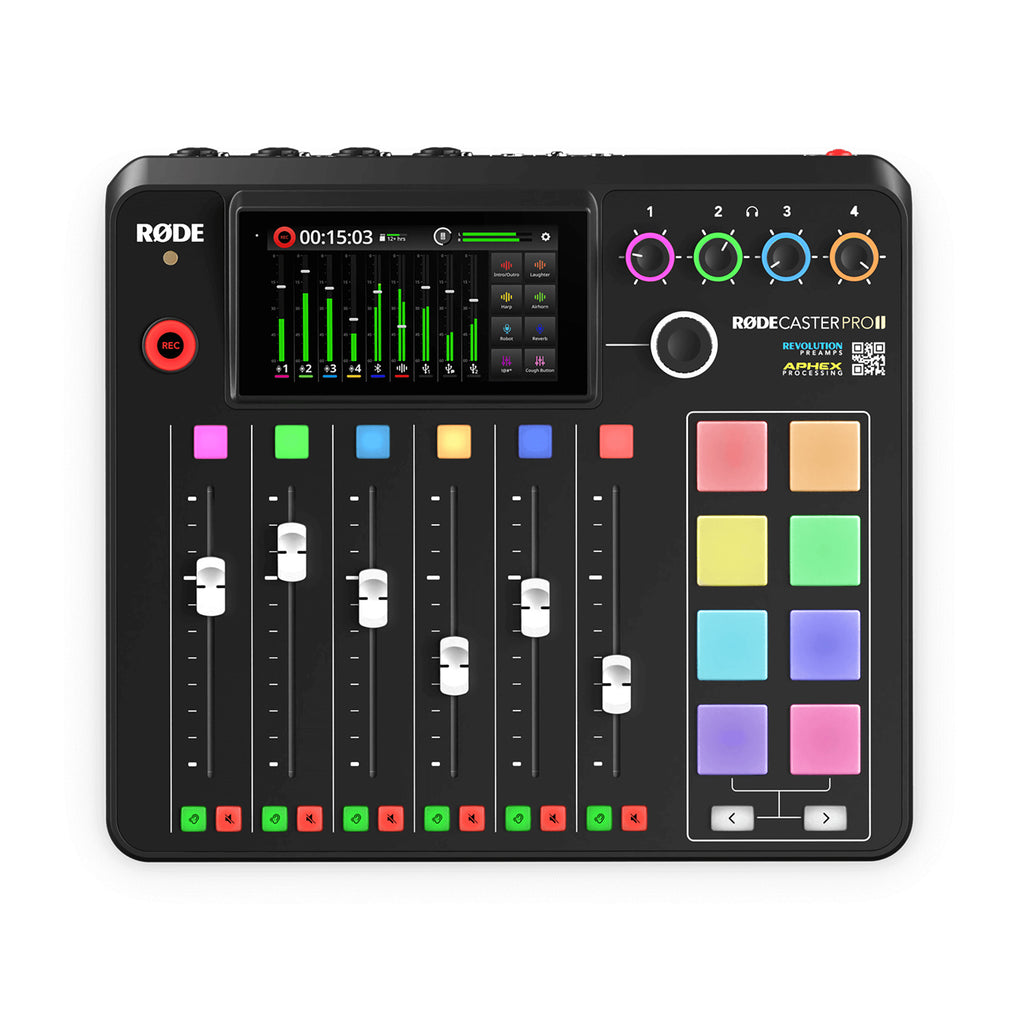 RØDECaster Pro II Integrated Audio Production Studio