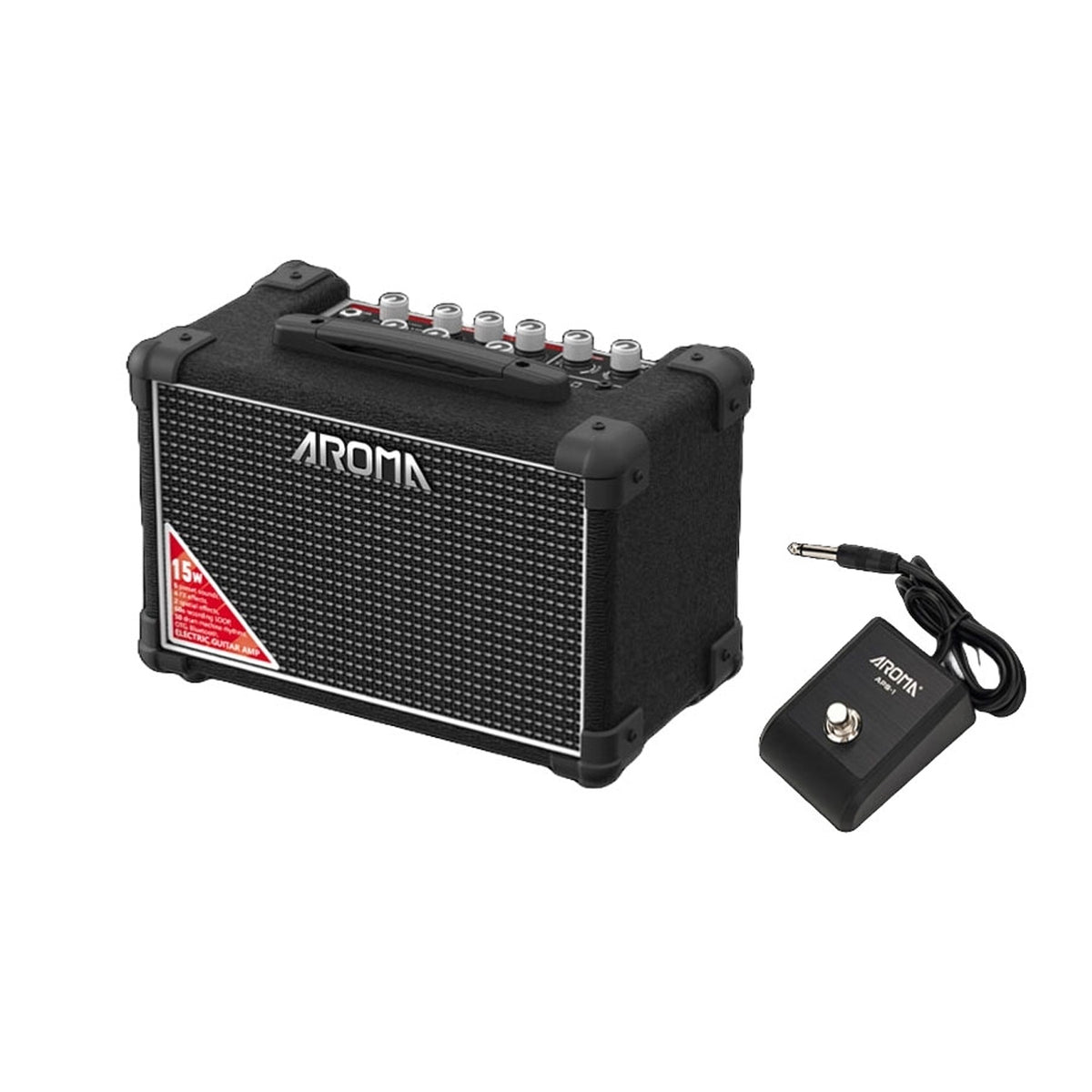 Aroma TM-15S 15-watt Electric Guitar Amplifier