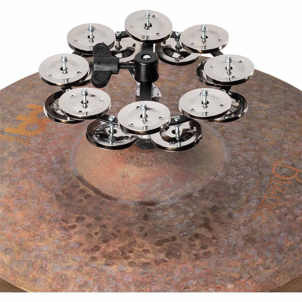 Meinl Headliner® Series 5\" Hihat Tambourine, Dual Row, Stainless Steel Jingles - HTHH2BK