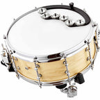 Meinl Drummer Add-Ons Backbeat Tambourine, For 13\" - 14\" Drums, Stainless Steel Jingles - BBTA2-BK
