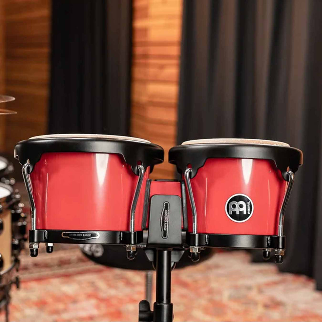 Meinl Journey Series Bongo Molded ABS Bongo, Red - HB50R