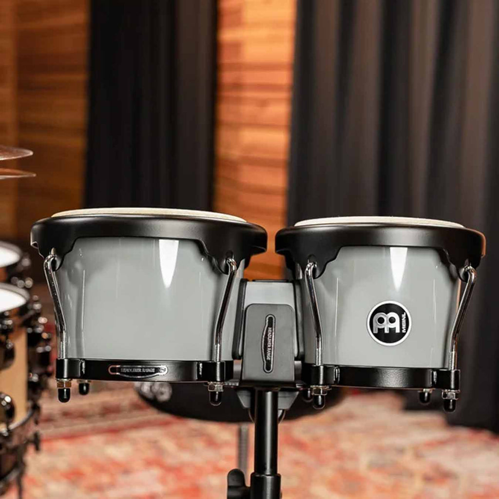 Meinl Journey Series Bongo Molded ABS Bongo, Ultimate Gray - HB50UG