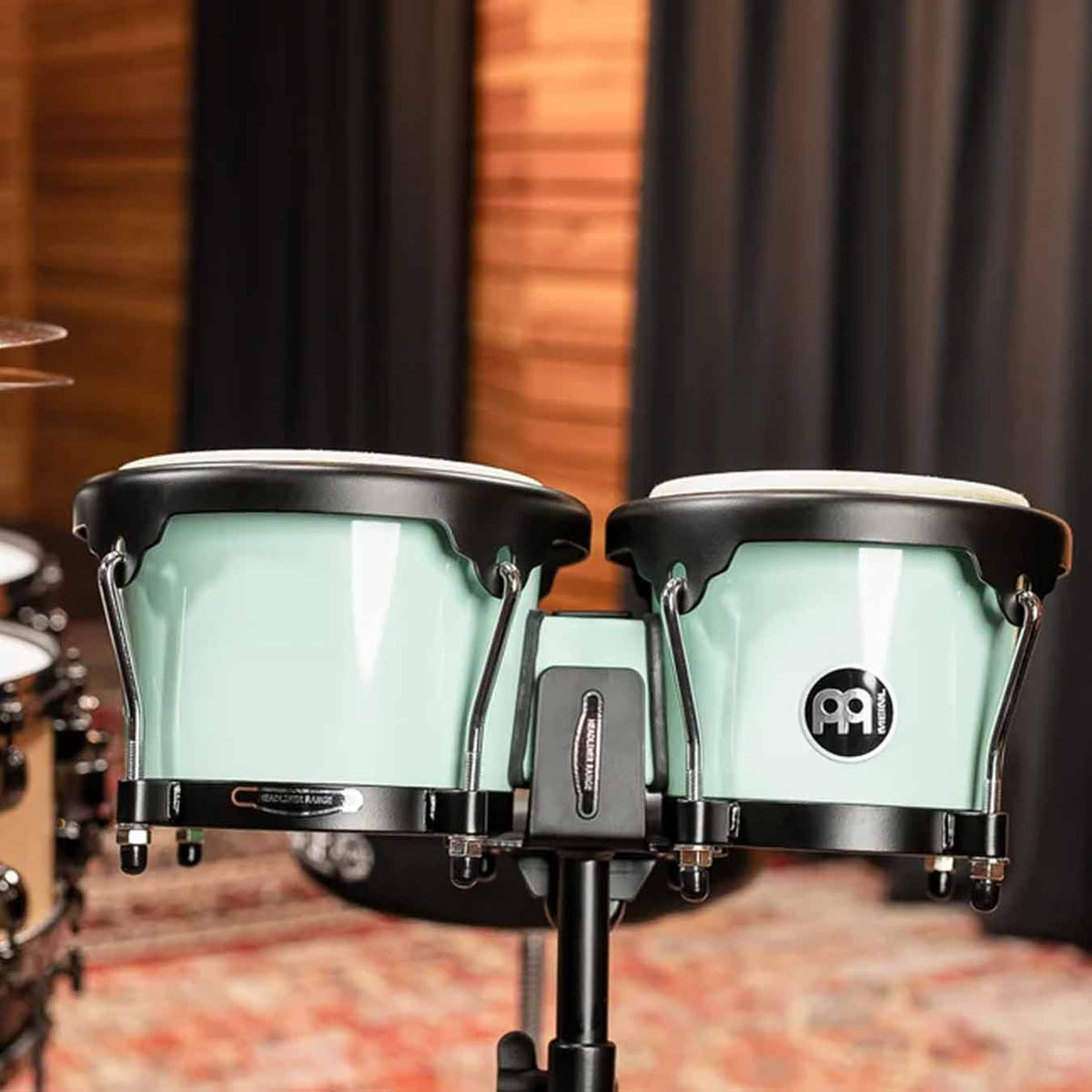 Meinl Journey Series Bongo Molded ABS Bongo, Seafoam Green - HB50SF