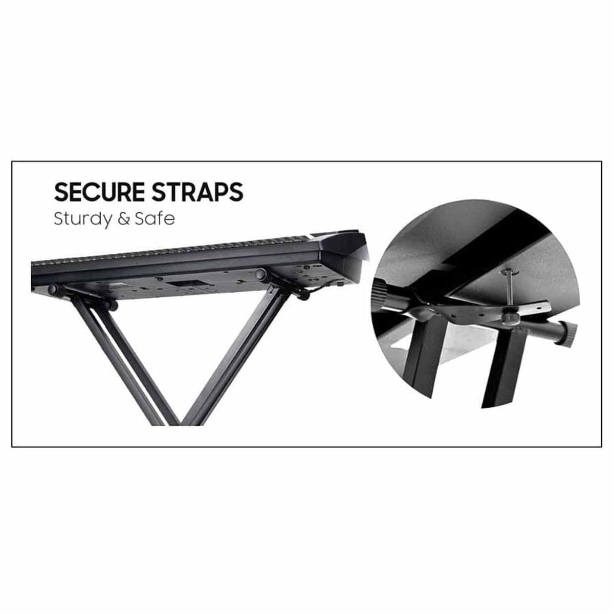Neowood KS-40M Keyboard Stand (Detachable)