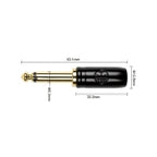 Kirlin IW-241BCG RDB 10 Original Woven 10mtr Instrument Cable - Red