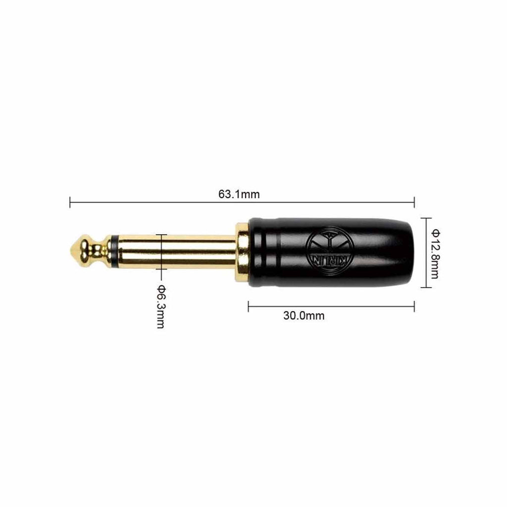 Kirlin IW-241BCG GOB Original Woven 3mtr Instrument Cable - Gold