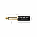 Kirlin IW-241BCG GOB Original Woven 3mtr Instrument Cable - Gold