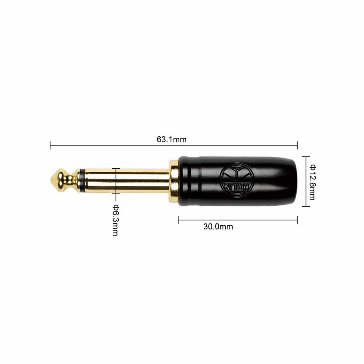 Kirlin IW-241BCG GOB Original Woven 3mtr Instrument Cable - Gold