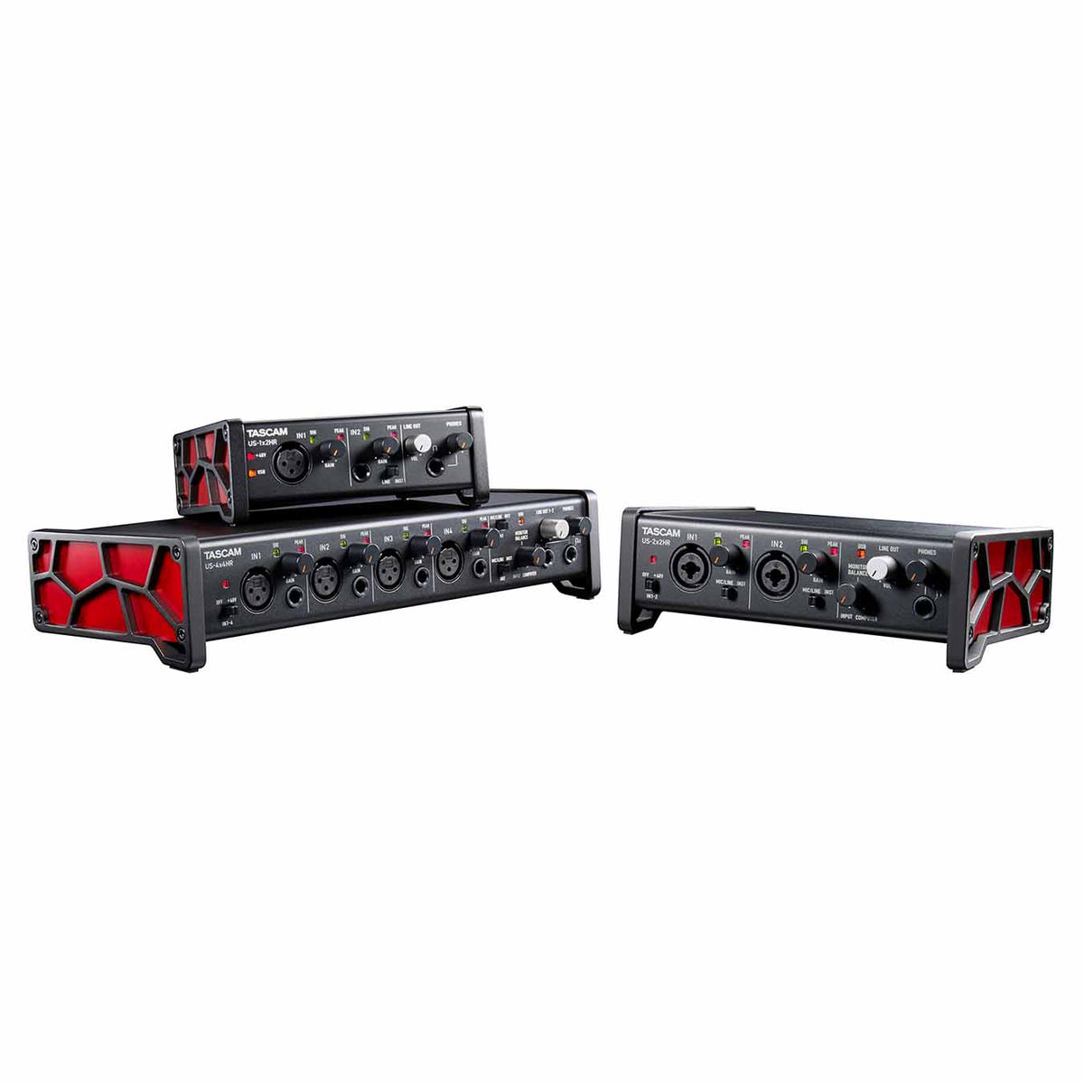 Tascam US-2x2HR 2-IN/2-OUT High Resolution USB Audio/MIDI Interface