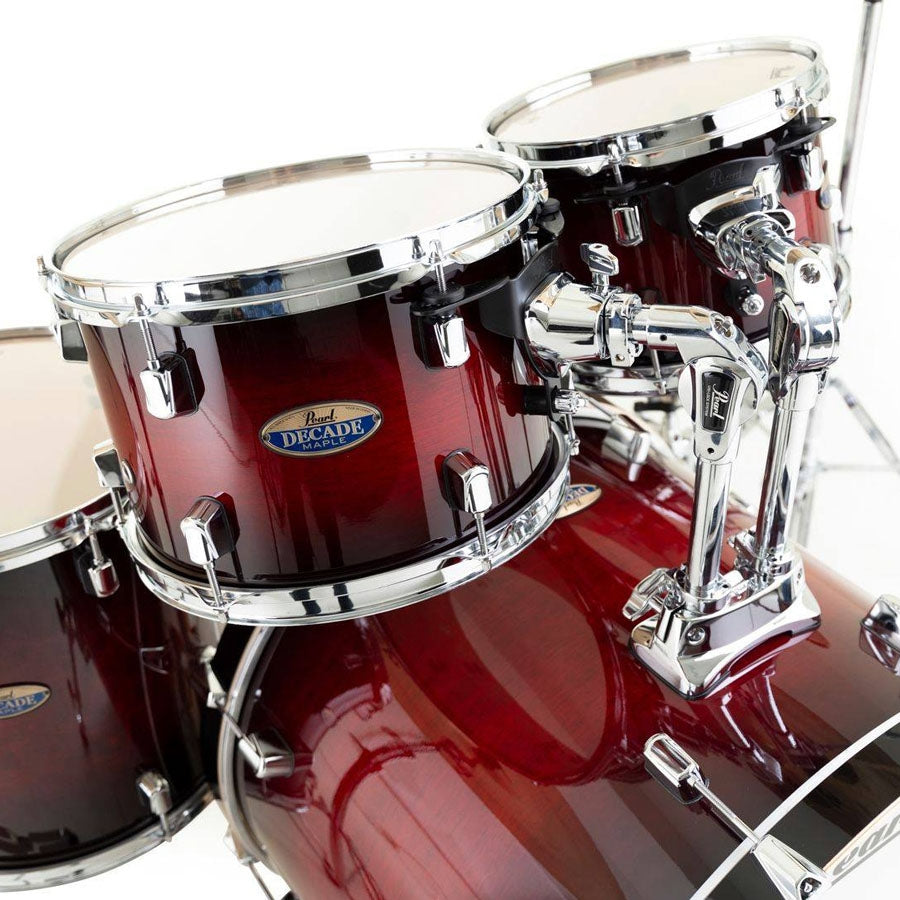 Pearl Decade Maple DMP925SP/C 5-Pcs Hybrid Shell Pack - Gloss Deep Red Burst