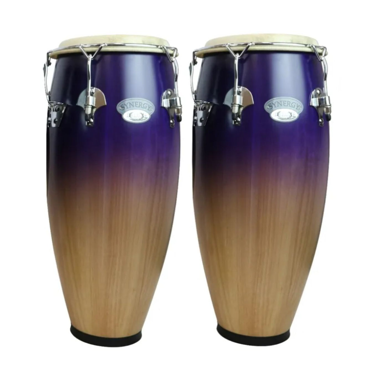 Toca Synergy Deluxe 2350-PF 10\" and 11\" Conga Set with Stands