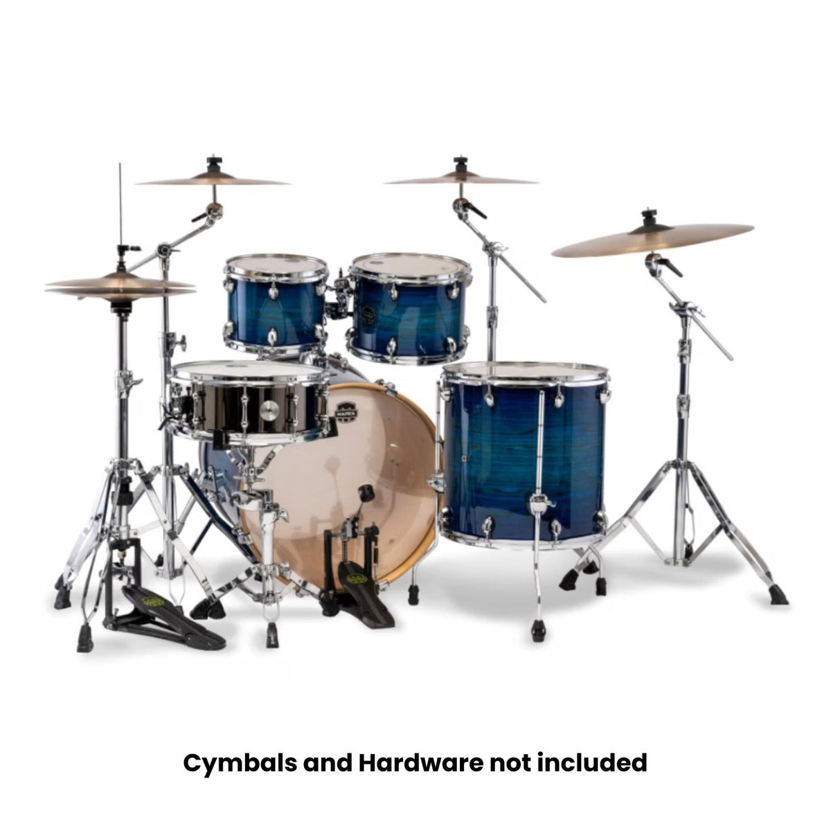Mapex Armory AR529SVNJ 5-Pieces Hybrid Acoustic Drum Shell Pack - Blue Wave Burst