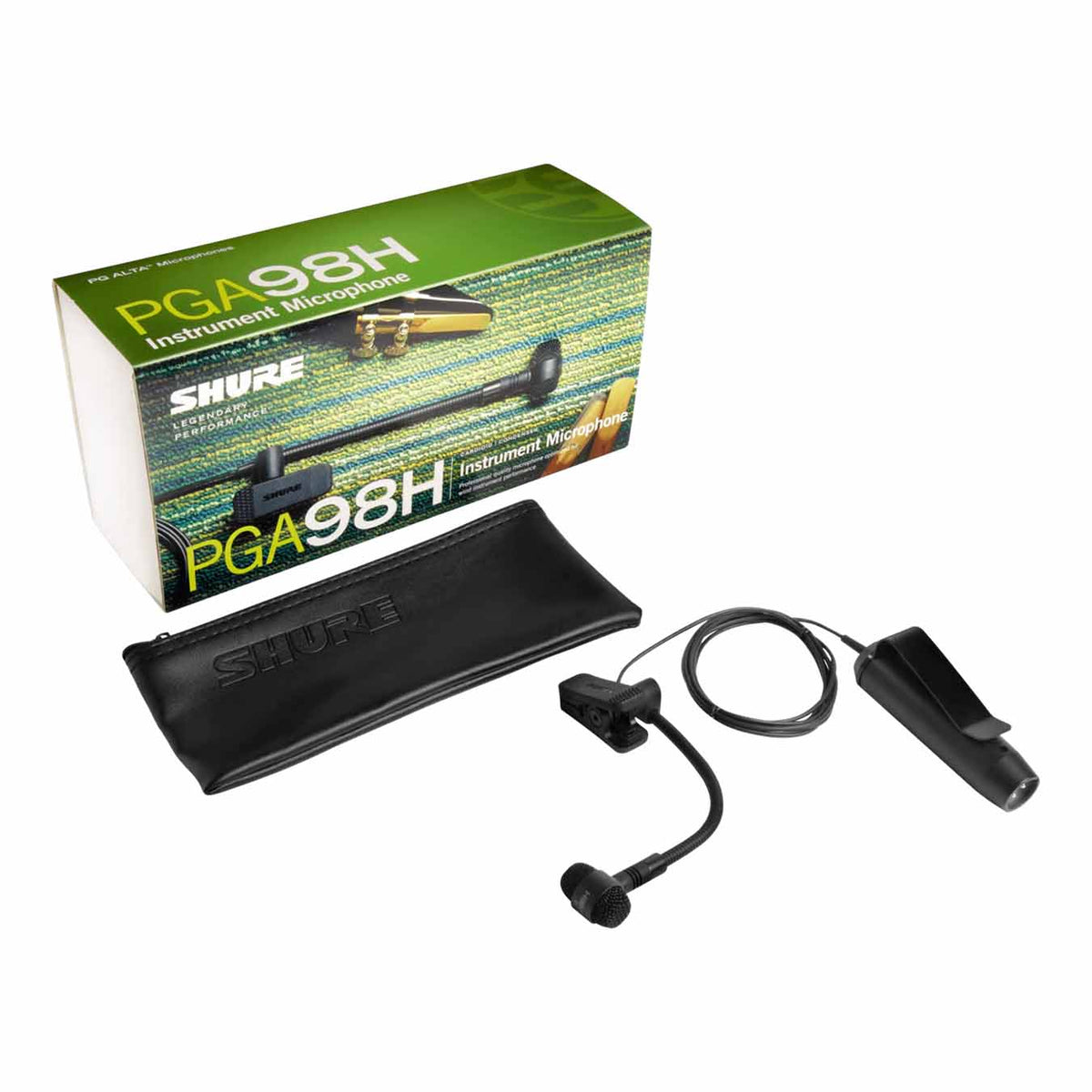 SHURE PGA 98H Instrument Clip Microphone