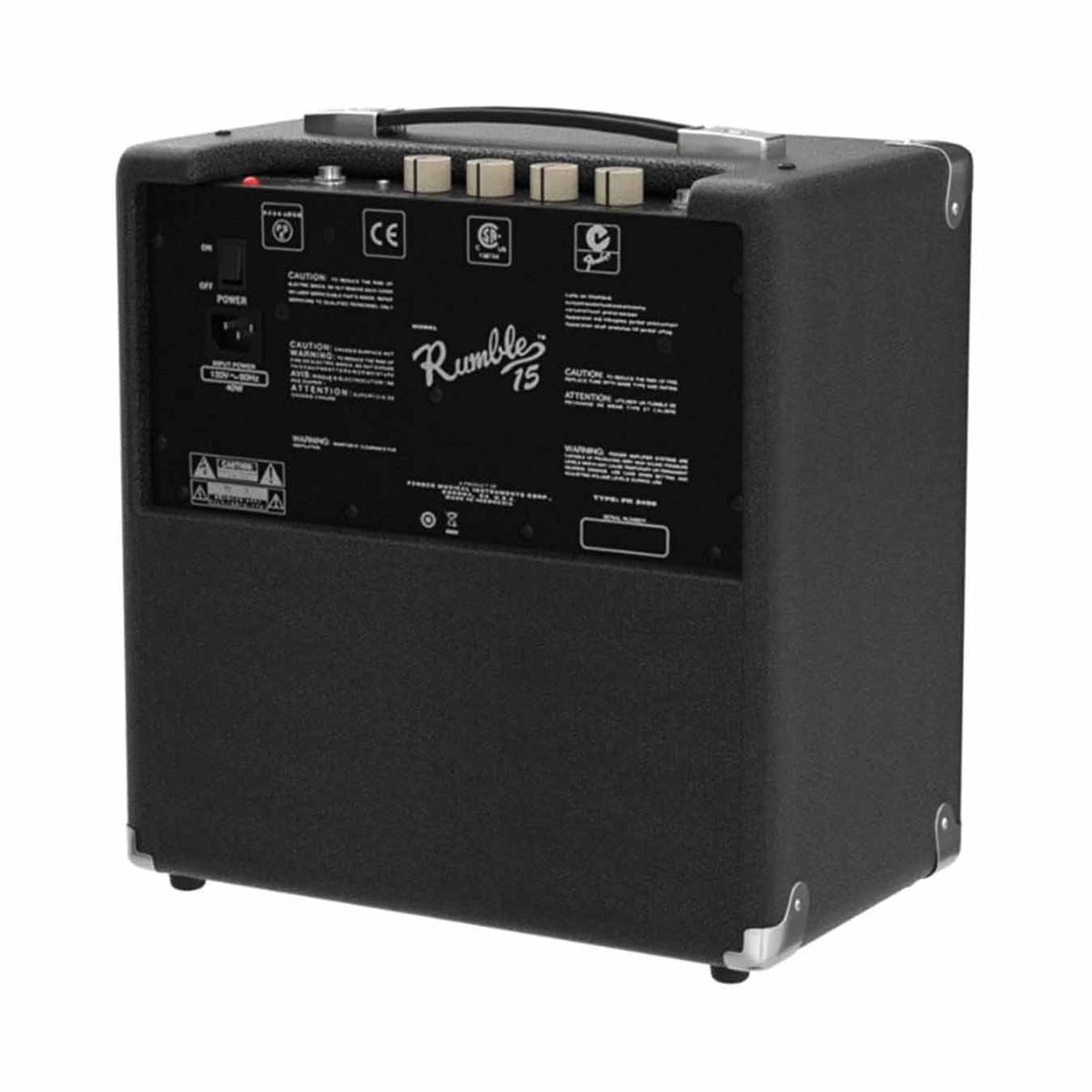 Fender Rumble 15W V3 Bass Guitar Combo Amplifier – 2370104900