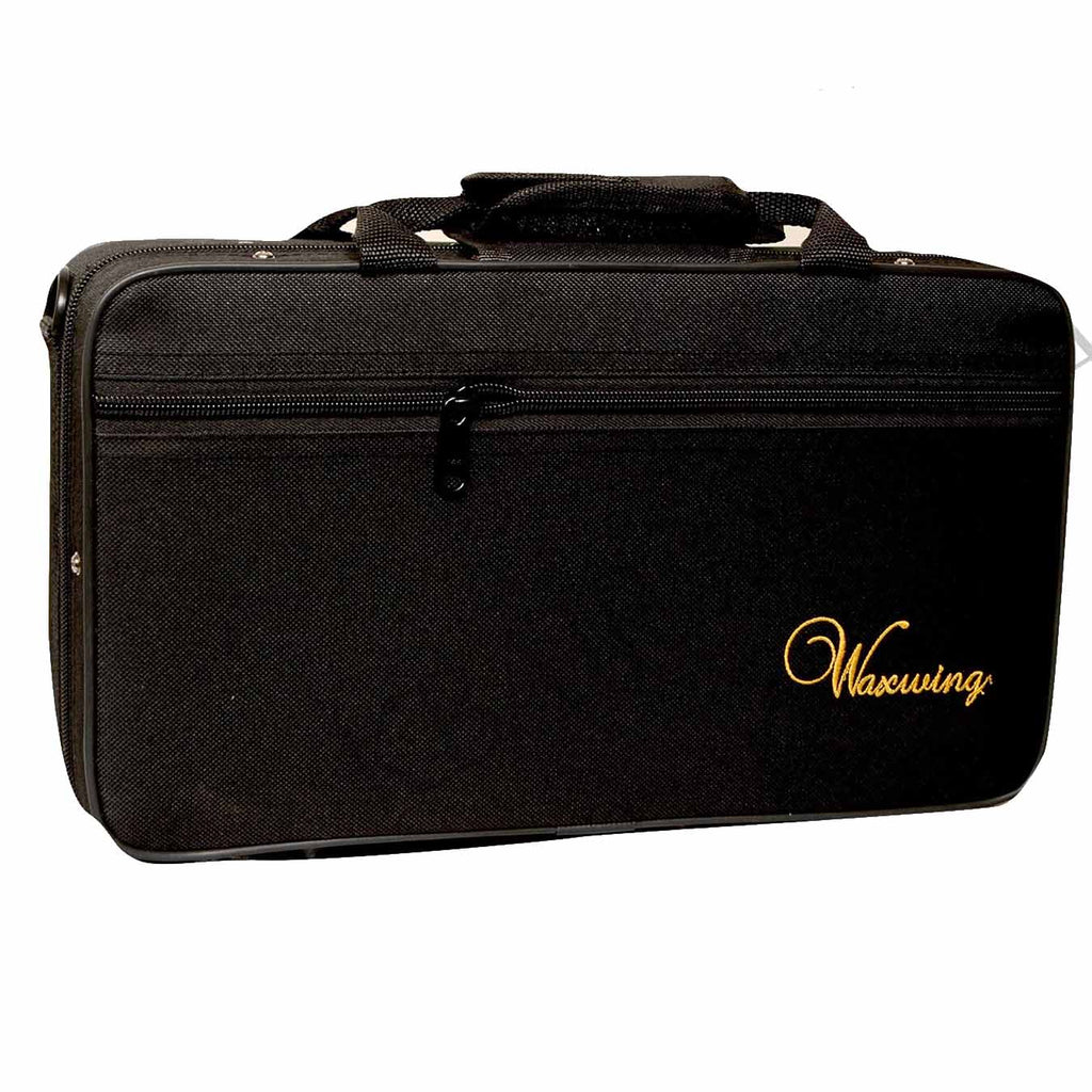 Waxwing 14 Key Professional Bb matte finish nickel plated keys clarinet. with box.