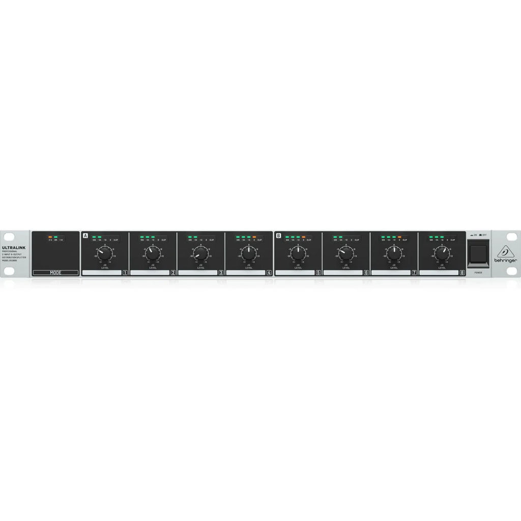 Behringer DS2800 Professional 2-Input 8-Output Distribution Splitter