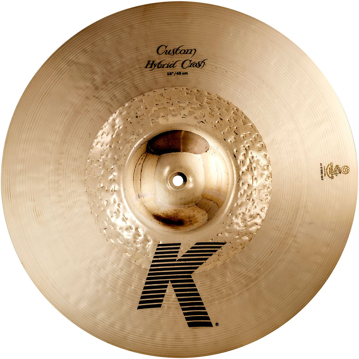 Zildjian K1218 18 Inch Custom Hybrid Crash Cymbal