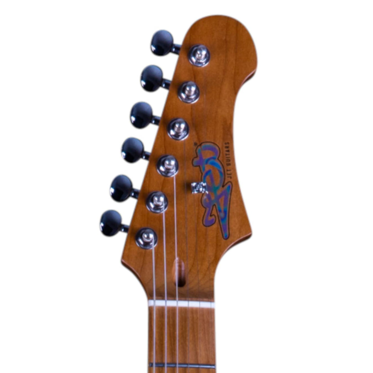 Jet JS-400 Electric Guitar H-S-S pickup - Vintage Yellow