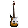 Jet JS-450 Electric Guitar HSS Pickup - Transparent Brown