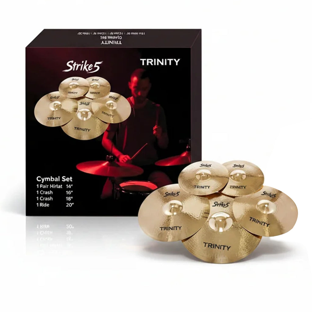 Trinity Strike- 5 | 5 Piece Cymbal Pack