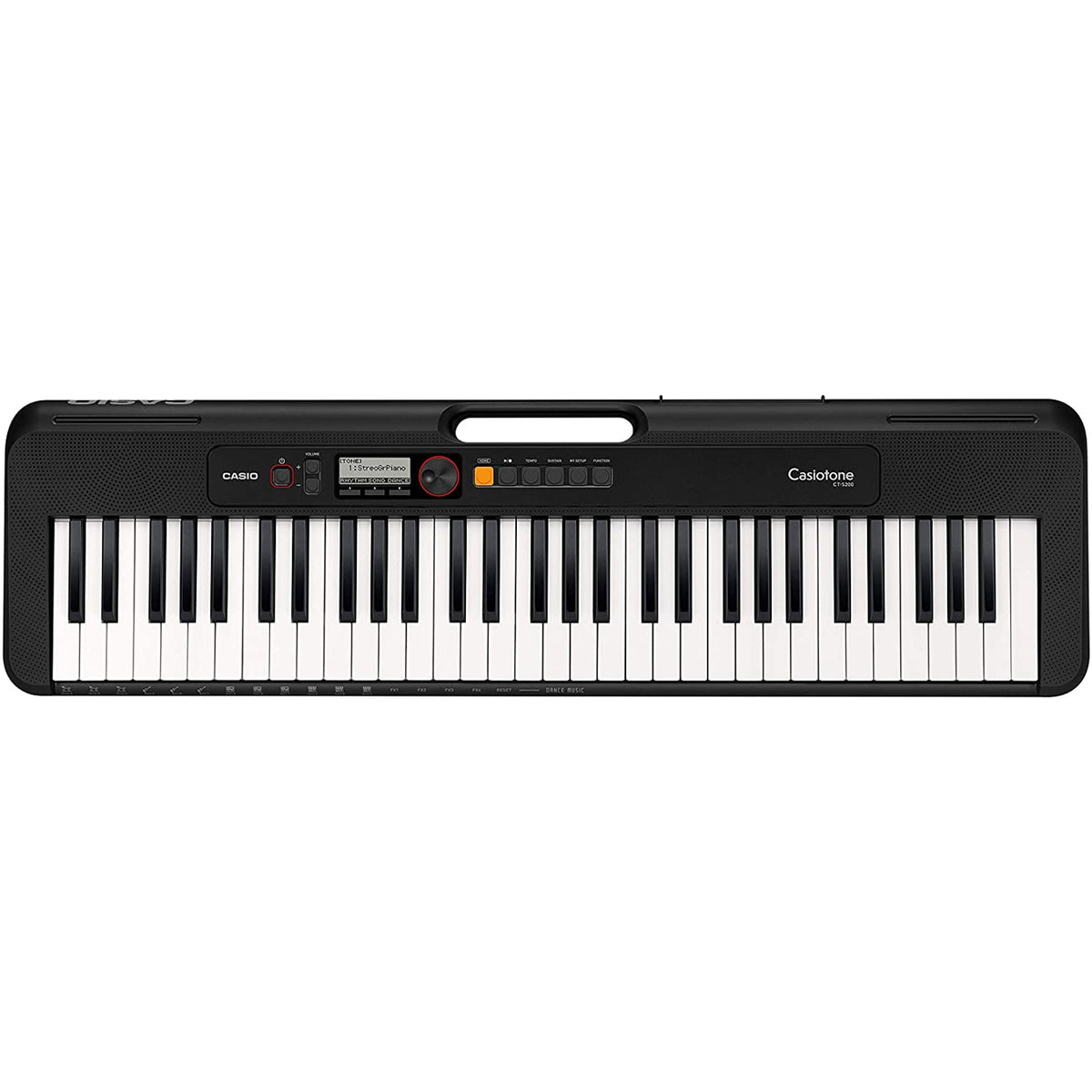 Casio CT-S200 Casiotone 61-Key Portable Keyboard Black