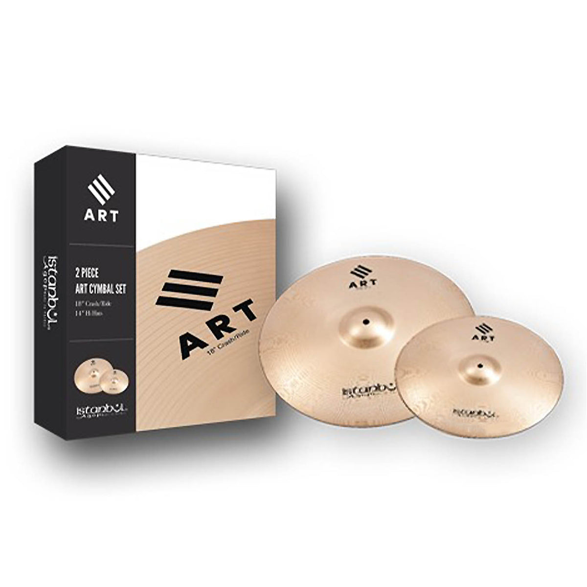 ISTANBUL ART 2-Piece Cymbal Set 14-18