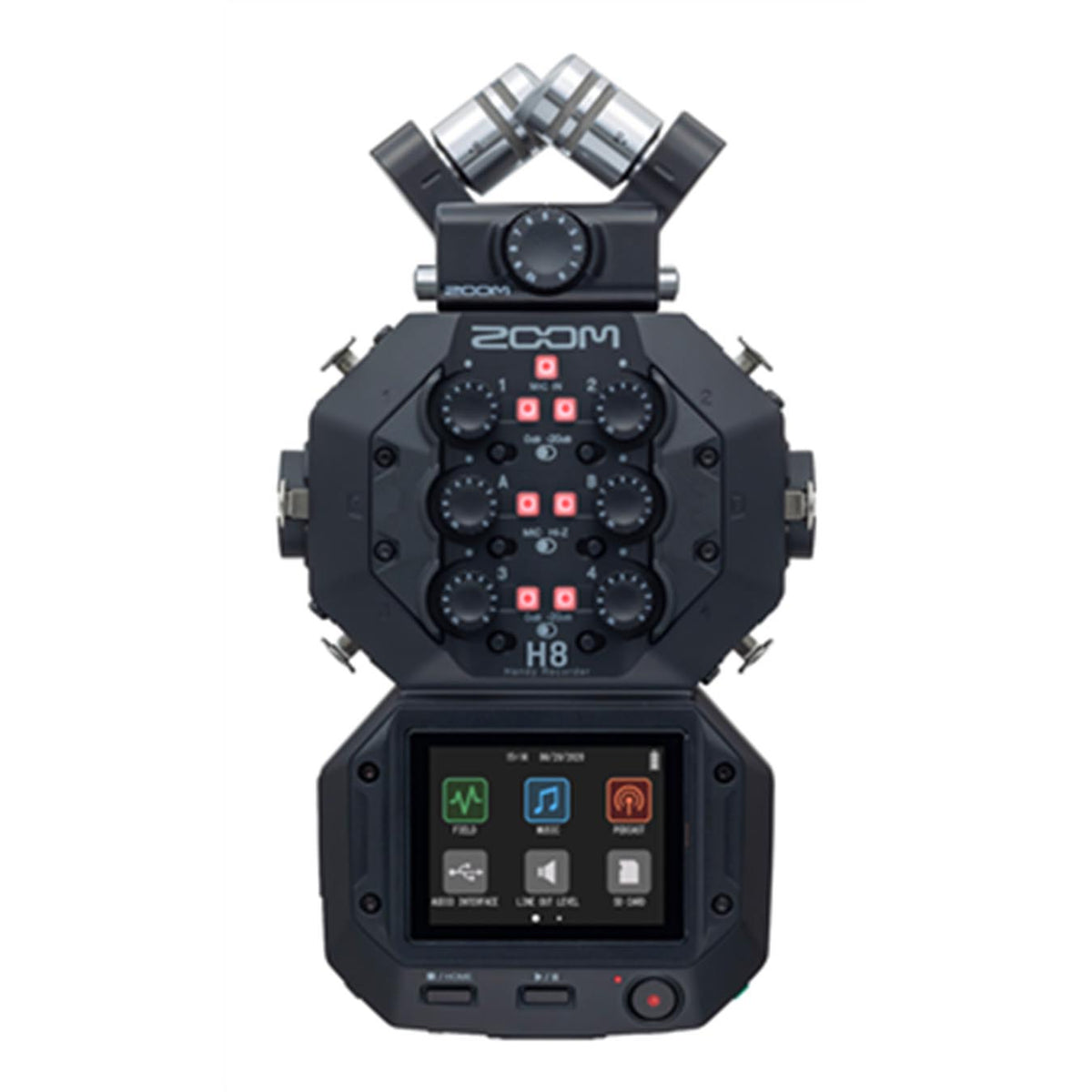 Zoom H8 8-Input / 12-Track Portable Handy Recorder