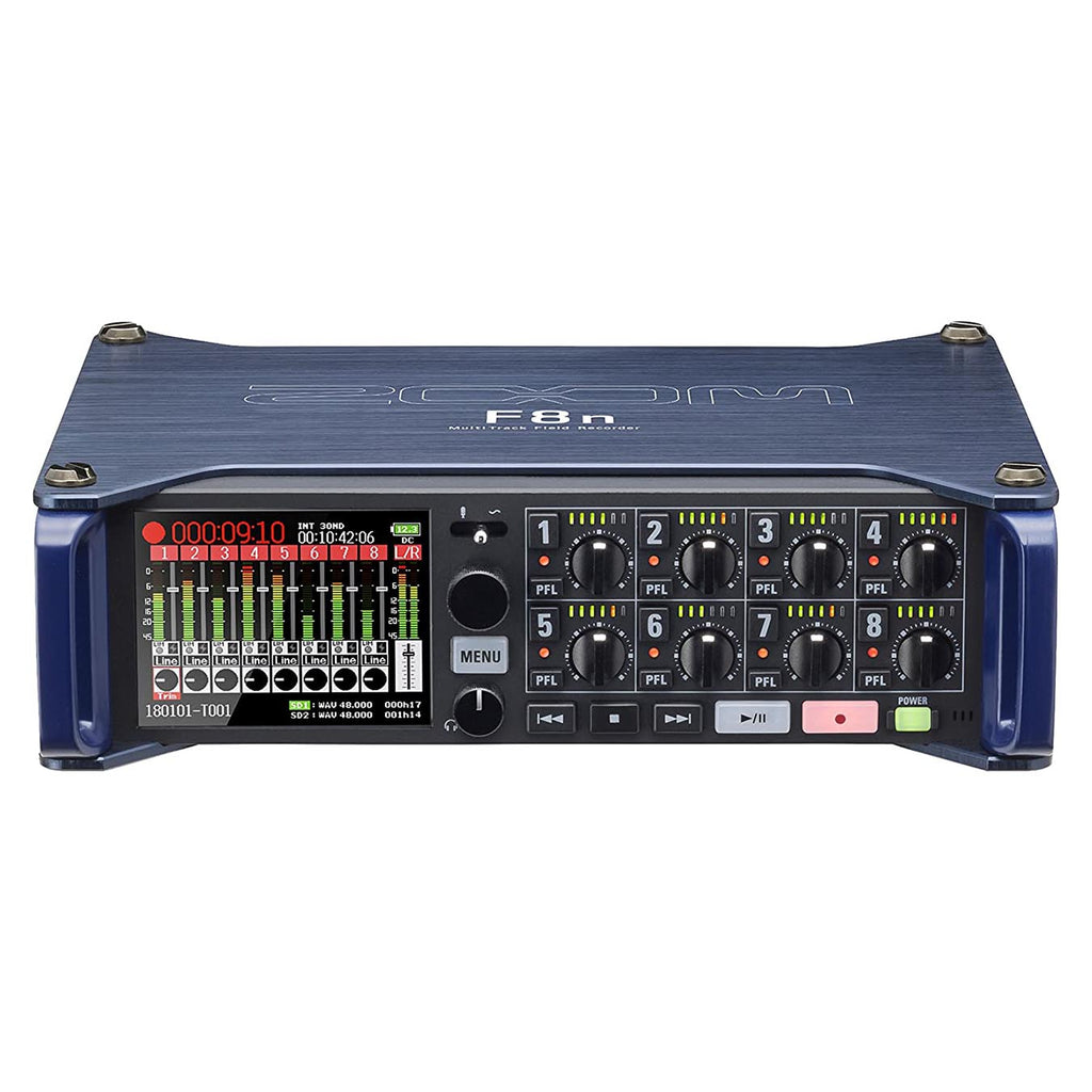Zoom F8N Pro MULITI-TRACK FIELD RECORDER