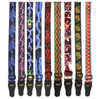 Irin Rockyou woven Guitar Strap for Acoustic Electric & Bass Guitars / heavy metal pattern