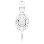 Audio-Technica ATH-M50x WH Over-Ear Professional Studio Monitor Headphones-White