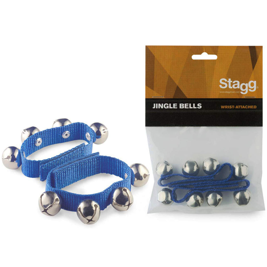 STAGG Wrist Bell SWRB4-Blue (Pair)