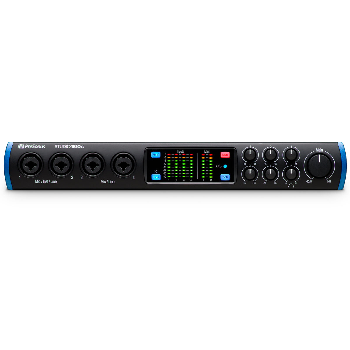 Presonus Studio 1810c 18 inputs/8 outputs USB C Audio Interface