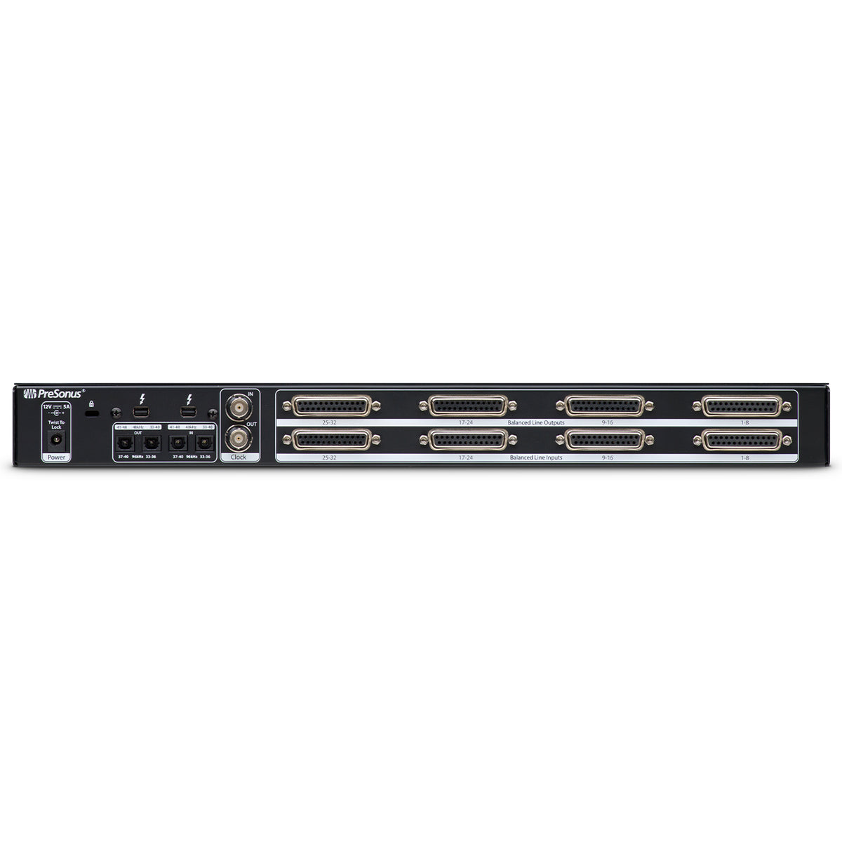 Presonus Quantum 4848 48-in/48-out 24-bit/192kHz Thunderbolt 2 Audio Interface