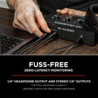 M-Audio M-Track Duo – USB Audio Interface for Recording, Streaming and Podcasting with Dual XLR, Line & DI Inputs, Plus a Sof