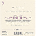 D'Addario EJ65C Pro-Arté Custom Extruded NylonUkulele Strings