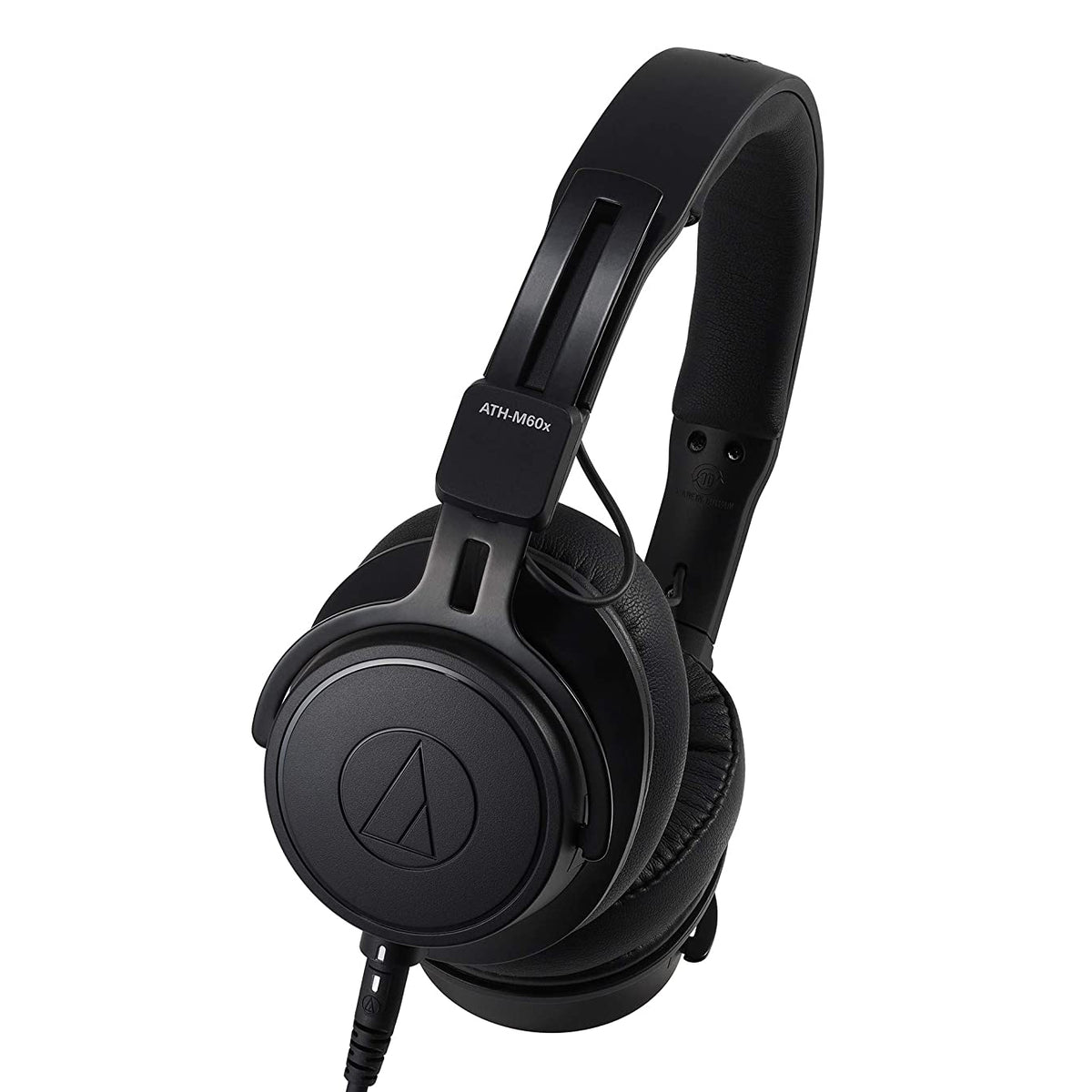 Audio-Technica ATH-M60X On-Ear Closed-Back Dynamic Professional Studio Monitor Headphones