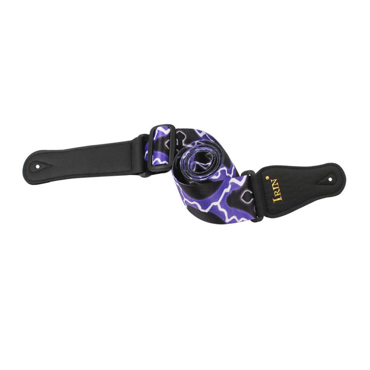 Irin Rockyou woven Guitar Strap for Acoustic Electric & Bass Guitars / heavy metal pattern
